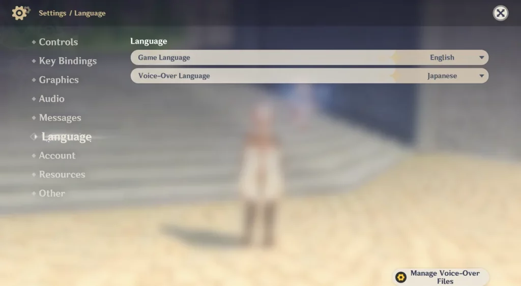 How to Change Languages in Genshin Impact